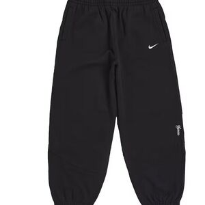 Nike x Supreme New York Air Max Swoosh Sweatpants SS25 Black White XL NWT 001